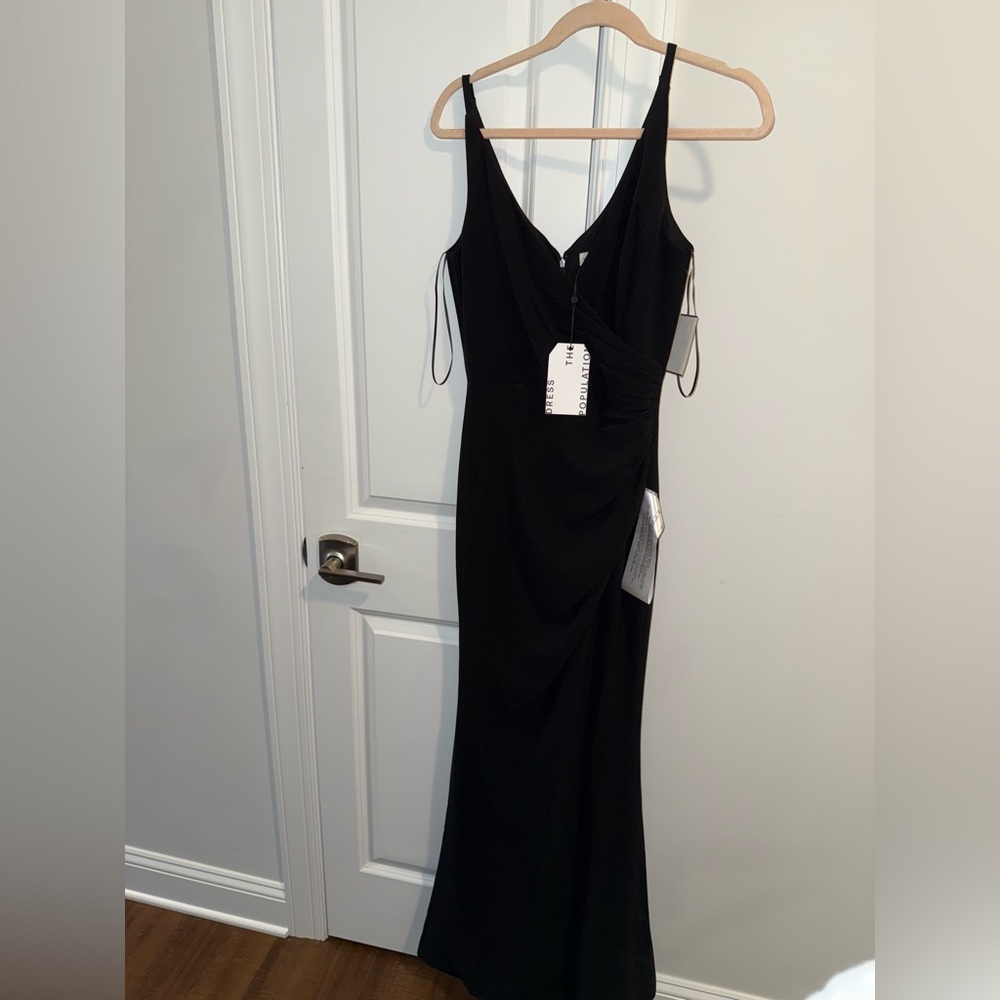 Dress the Population Black Maxi Dress